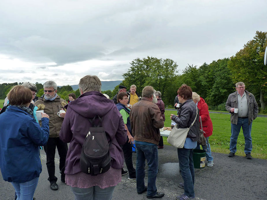 Sankt Crescentius on Tour in der Rhön (Foto: Karl-Franz Thiede)